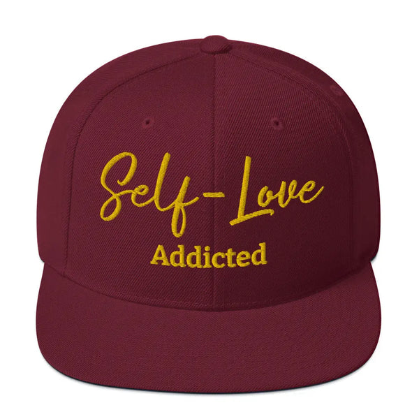 Self Love Addicted Snapback Hat Maiden-Art