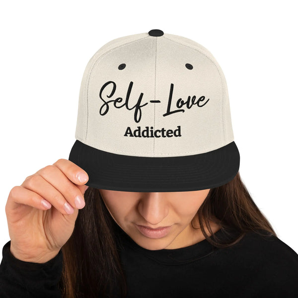 Self Love Addicted Snapback Hat Maiden-Art