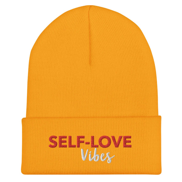 SELF- LOVE VIBES Cuffed Beanie Maiden-Art