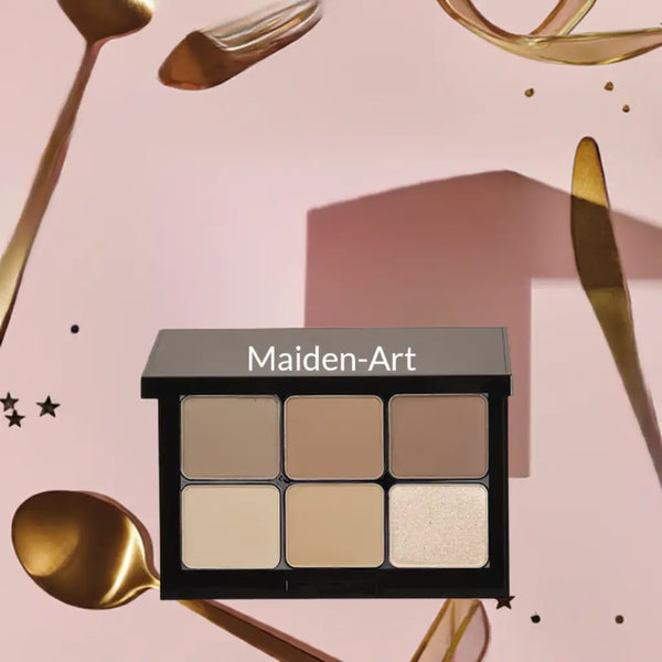 Warm tone Eyeshadow Palette Maiden-Art