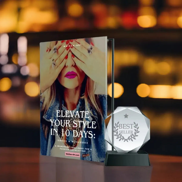 Elevate Your Style in 10 Days - A Wardrobe Challenge for a Fashion Revolution - EBOOK -personal style guide MAIDEN-ART