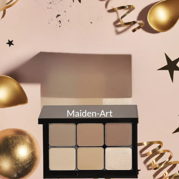 Warm tone Eyeshadow Palette Maiden-Art