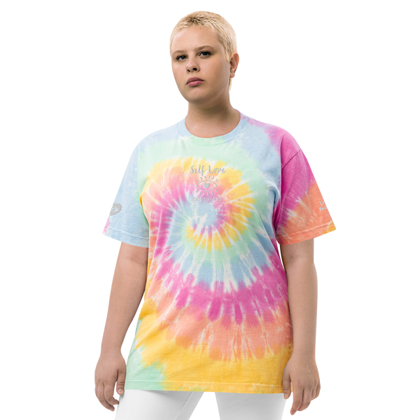 Oversized t-shirt Self Love Oversized tie-dye t-shirt Maiden-Art