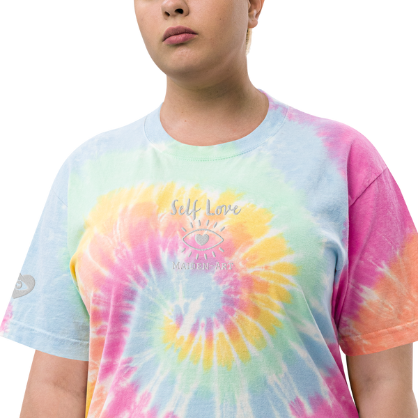 Oversized t-shirt Self Love Oversized tie-dye t-shirt Maiden-Art