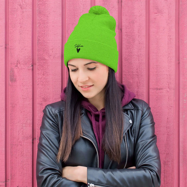 Self Love Pom-Pom Beanie Maiden-Art