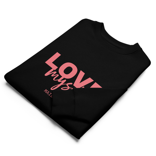 LOVE Myself Unisex eco sweatshirt Maiden-Art