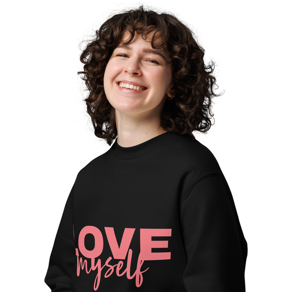 LOVE Myself Unisex eco sweatshirt Maiden-Art