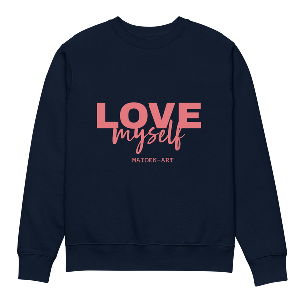 LOVE Myself Unisex eco sweatshirt Maiden-Art