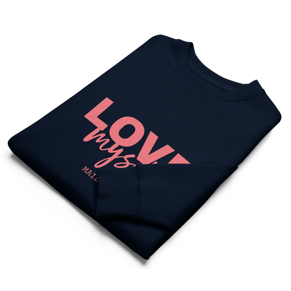 LOVE Myself Unisex eco sweatshirt Maiden-Art