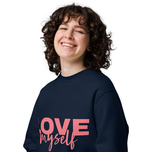 LOVE Myself Unisex eco sweatshirt Maiden-Art