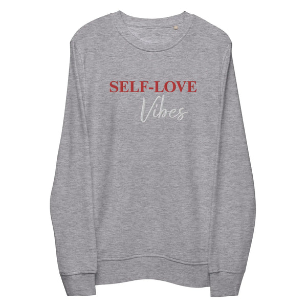 Organic Cotton Sweatshirt - Self Love Sweatshirt – Eco-Friendly Organic Cotton Maiden-Art