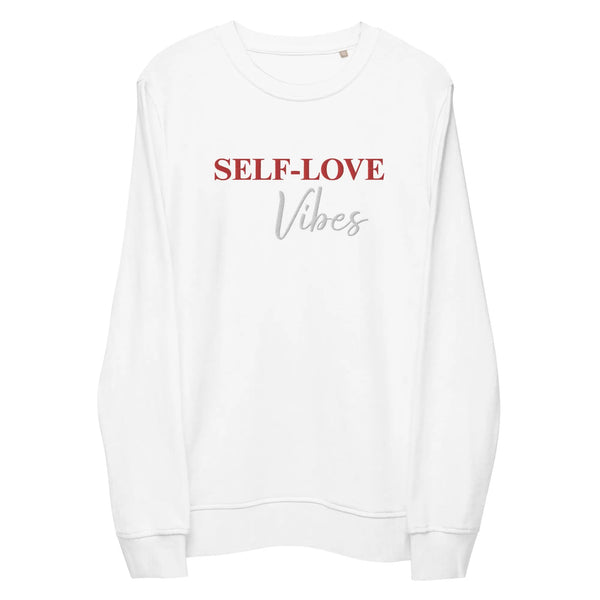 Organic Cotton Sweatshirt - Self Love Sweatshirt – Eco-Friendly Organic Cotton Maiden-Art