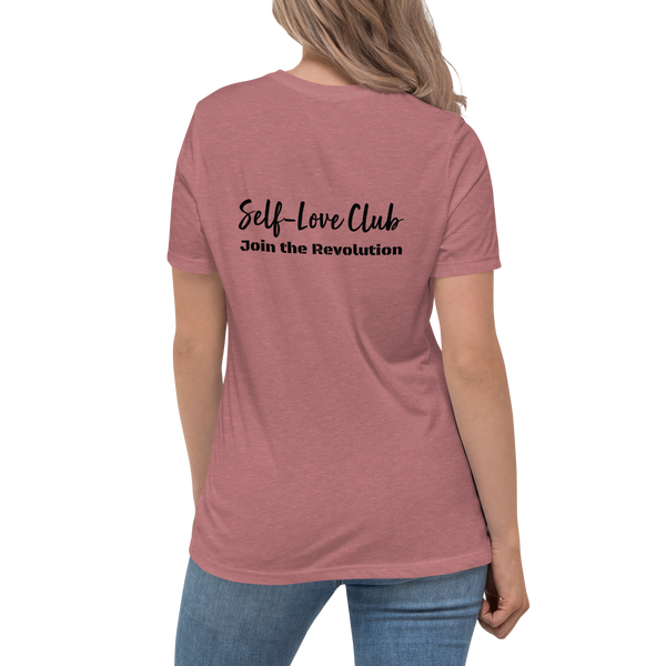 Women's relaxed t-shirt Self Love Warrior Maiden-Art