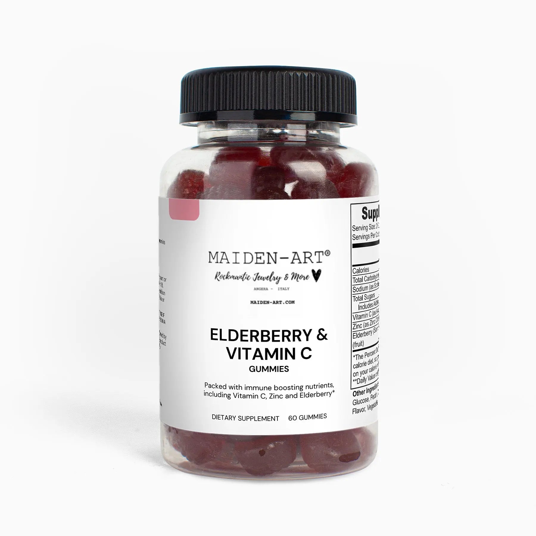 Elderberry & Vitamin C Gummies Maiden-Art