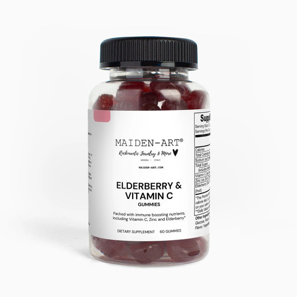 Elderberry & Vitamin C Gummies Maiden-Art