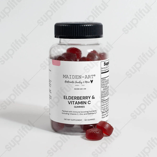 Elderberry & Vitamin C Gummies Maiden-Art